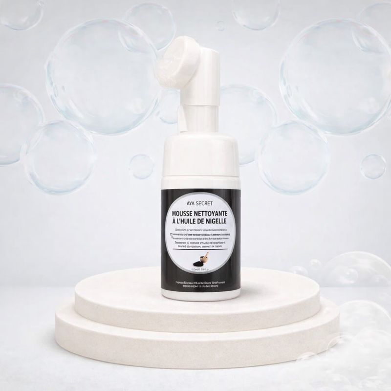 (OFFERTE) MOUSSE NETTOYANTE A L'HUILE DE NIGELLE