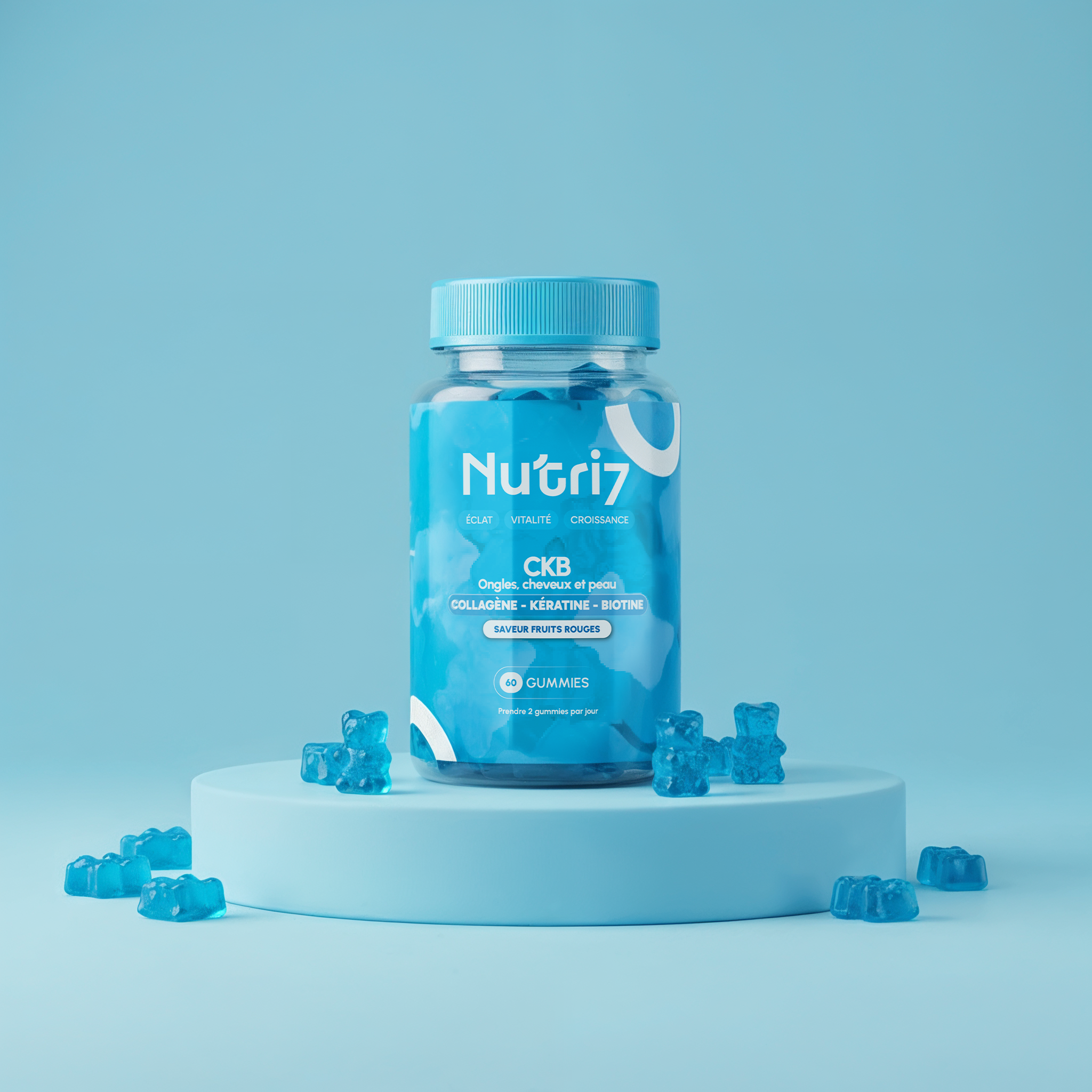GUMMIES  CKB : PEAU, CHEVEUX & ONGLES